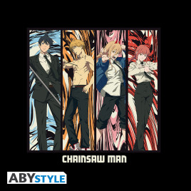 CHAINSAW MAN - Tshirt "Groupe" homme MC black -New Fit