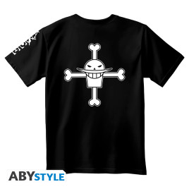 ONE PIECE - Tshirt noir unisexe - Portgas D. Ace