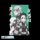 DEMON SLAYER - Tshirt unisex black - Tanjiro & Tengen *