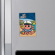 THE GOOD GIFT - Aimant Standard - Pieuvre Breizh Kawaii x4