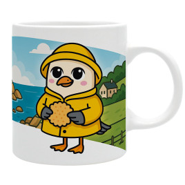 THE GOOD GIFT - Mug - 320ml - Mouette Breizh Kawaii - box x2
