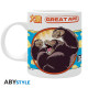 DRAGON BALL - Mug - 320 ml - Goku & Oozaru - subli - box x2