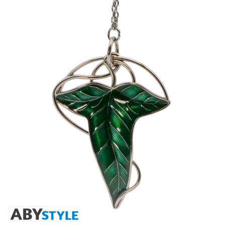 LORD OF THE RINGS - Keychain 3D "Lorien Leaf" X4
