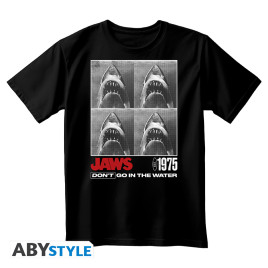 LES DENTS DE LA MER - Tshirt noir unisexe - Don't go in the water*