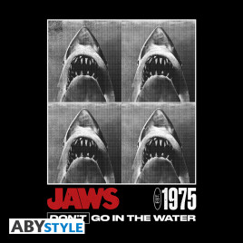 LES DENTS DE LA MER - Tshirt noir unisexe - Don't go in the water*