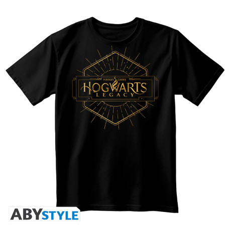 HARRY POTTER - Tshirt noir unisexe - Hogwarts Legacy*