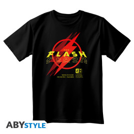 DC COMICS - Unisex blackTshirt - The Flash*