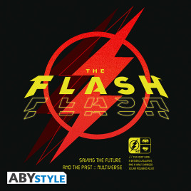 DC COMICS - Unisex blackTshirt - The Flash*