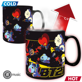 BT21 - Mug Heat Change - 460 ml - Space - cardboard box x2*