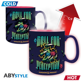 DONJONS ET DRAGONS - Mug Heat Change - 460 ml - boite carton x2 