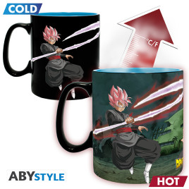 DRAGON BALL SUPER - Mug Heat Change - 460 ml -SaiyansvsBlack-crtonx2
