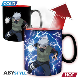 NARUTO SHIPPUDEN - Mug Heat Change - 460 ml -Kakashi/Itachi-cartonx2