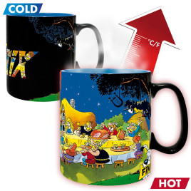 ASTERIX - Mug Heat Change - 460 ml - BANQUET x2
