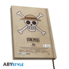 ONE PIECE - A5 Notebook "Wanted Luffy Wano" X4