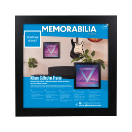 GBEYE - Album & Vinyl Frame - Black (31.5 x 31.5cm) x2