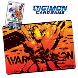 DIGIMON CARD GAME - Playmat Wargreymon + Bonus Booster