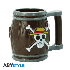 ONE PIECE - Mug 3D - Tonneau x2