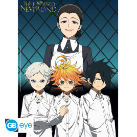 THE PROMISED NEVERLAND - Poster Chibi 52x38 - Maman & Orphelins*