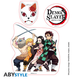DEMON SLAYER - Stickers - 16x11cm/ 2 planches - Slayers x5