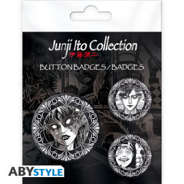 JUNJI ITO - Badge Pack - Collection X4