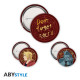 FULLMETAL ALCHEMIST - Badge Pack - Elric Brothers X4