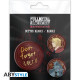 FULLMETAL ALCHEMIST - Badge Pack - Elric Brothers X4