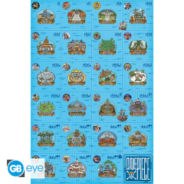 ONE PIECE - Poster Maxi 91,5x61 - Journal de bord