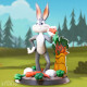 LOONEY TUNES - Figurine "Bugs Bunny" x2