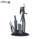 NIGHTMARE BEFORE XMAS - Figurine "Jack scary smiling face" x2