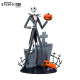 NIGHTMARE BEFORE XMAS - Figurine "Jack scary smiling face" x2