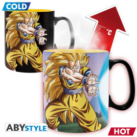 DRAGON BALL - Mug Heat Change - 460 ml -DBZ/Kamehameha-cardboard x2