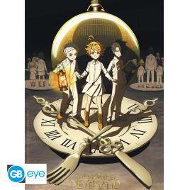 THE PROMISED NEVERLAND - Poster Chibi 52x38 - Groupe 