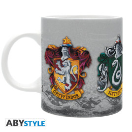 HARRY POTTER - Mug - 320 ml - The 4 Houses - subli - With box x2