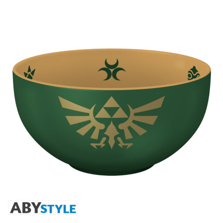 THE LEGEND OF ZELDA - Bol - 600 ml -"Crête de l'Hylien"boîte cartonx2