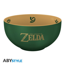 THE LEGEND OF ZELDA - Bowl - 600 ml -"Hylian Crest"-Cardboard box x2