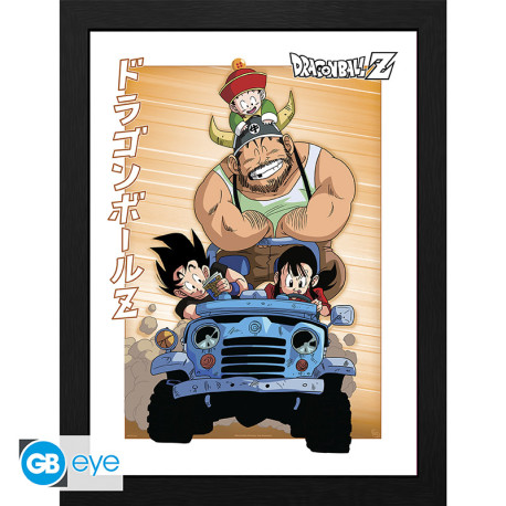 DRAGON BALL - Framed print "Family Road Trip" (30x40) x2