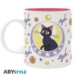 SAILOR MOON - Mug - 320 ml - Sailor Moon & Luna patch -subli-boîtex2