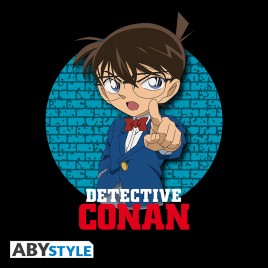 DETECTIVE CONAN - Tshirt "Conan" man SS black - basic