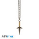 NARUTO SHIPPUDEN - Collier avec pendentif 3D "Kunai Minato" X4