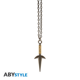 NARUTO SHIPPUDEN - Collier avec pendentif 3D "Kunai Minato" X4
