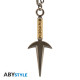 NARUTO SHIPPUDEN - Collier avec pendentif 3D "Kunai Minato" X4