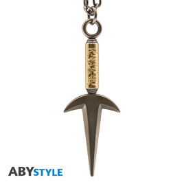 NARUTO SHIPPUDEN - Collier avec pendentif 3D "Kunai Minato" X4