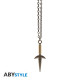 NARUTO SHIPPUDEN - Collier avec pendentif 3D "Kunai Minato" X4