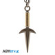NARUTO SHIPPUDEN - Collier avec pendentif 3D "Kunai Minato" X4