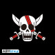 ONE PIECE - Casquette - Noir & Rouge - Shanks x2