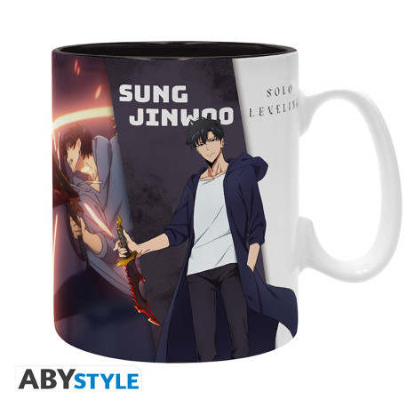SOLO LEVELING - Mug - 460 ml - Jinwoo & Igris - subli - boîte x2