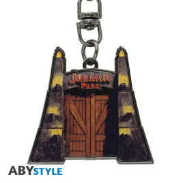 JURASSIC PARK - Keychain "Gates" X4