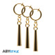ONE PIECE - Set de 3 boucles d'oreilles Zoro