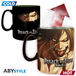 ATTACK ON TITAN - Mug Heat Change - 460 ml- S3 x2* SEE ABYMUGA436
