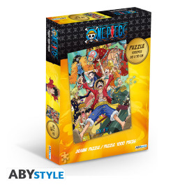 ONE PIECE - Puzzle 1000 pièces - Equipage de Luffy *